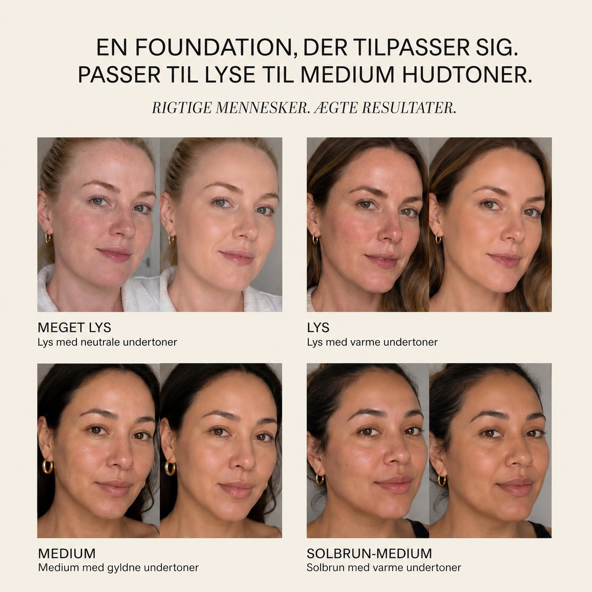 TILPASSENDE FOUNDATION