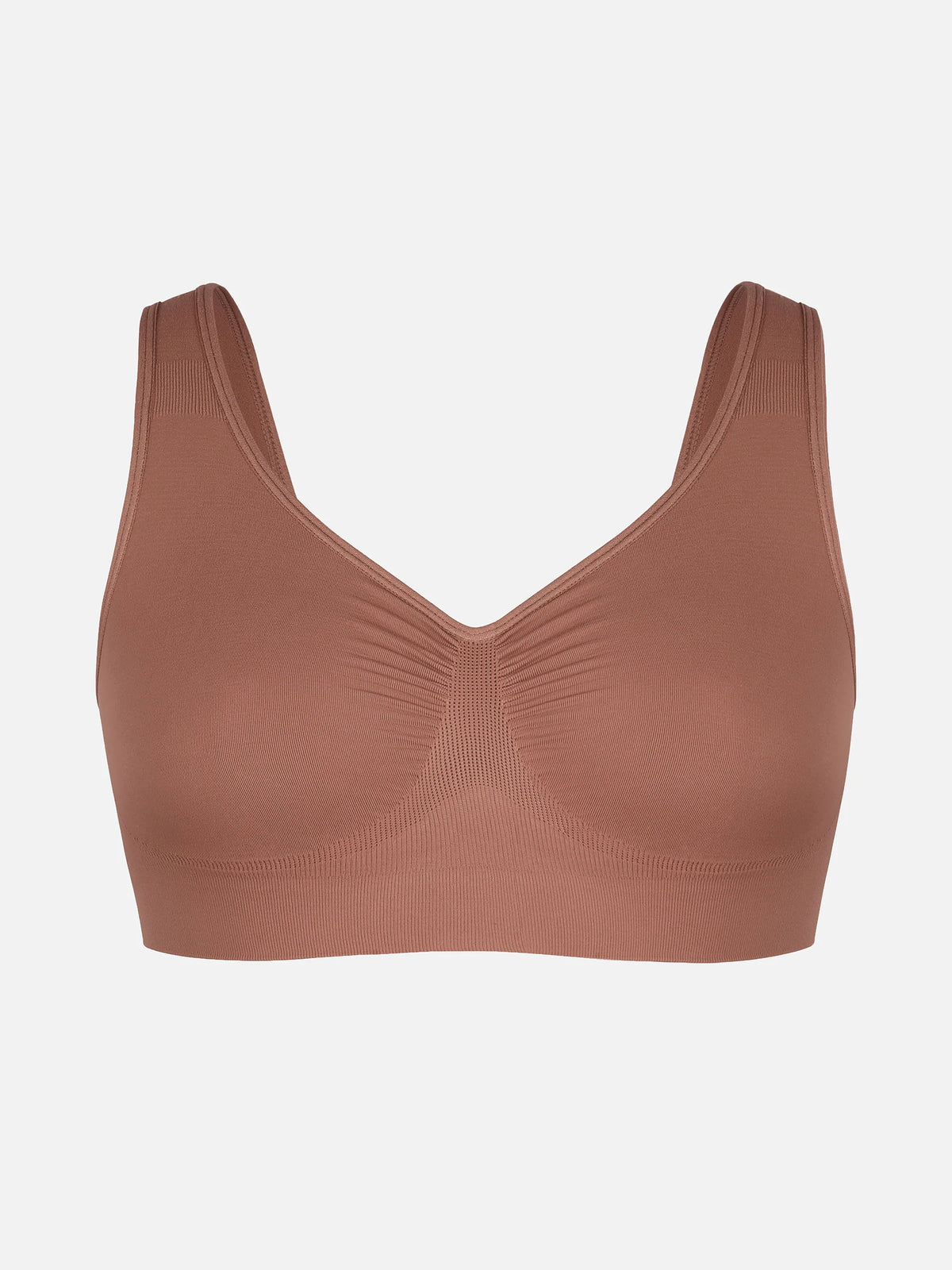 Soutien-gorge quotidien sans armatures à larges bretelles