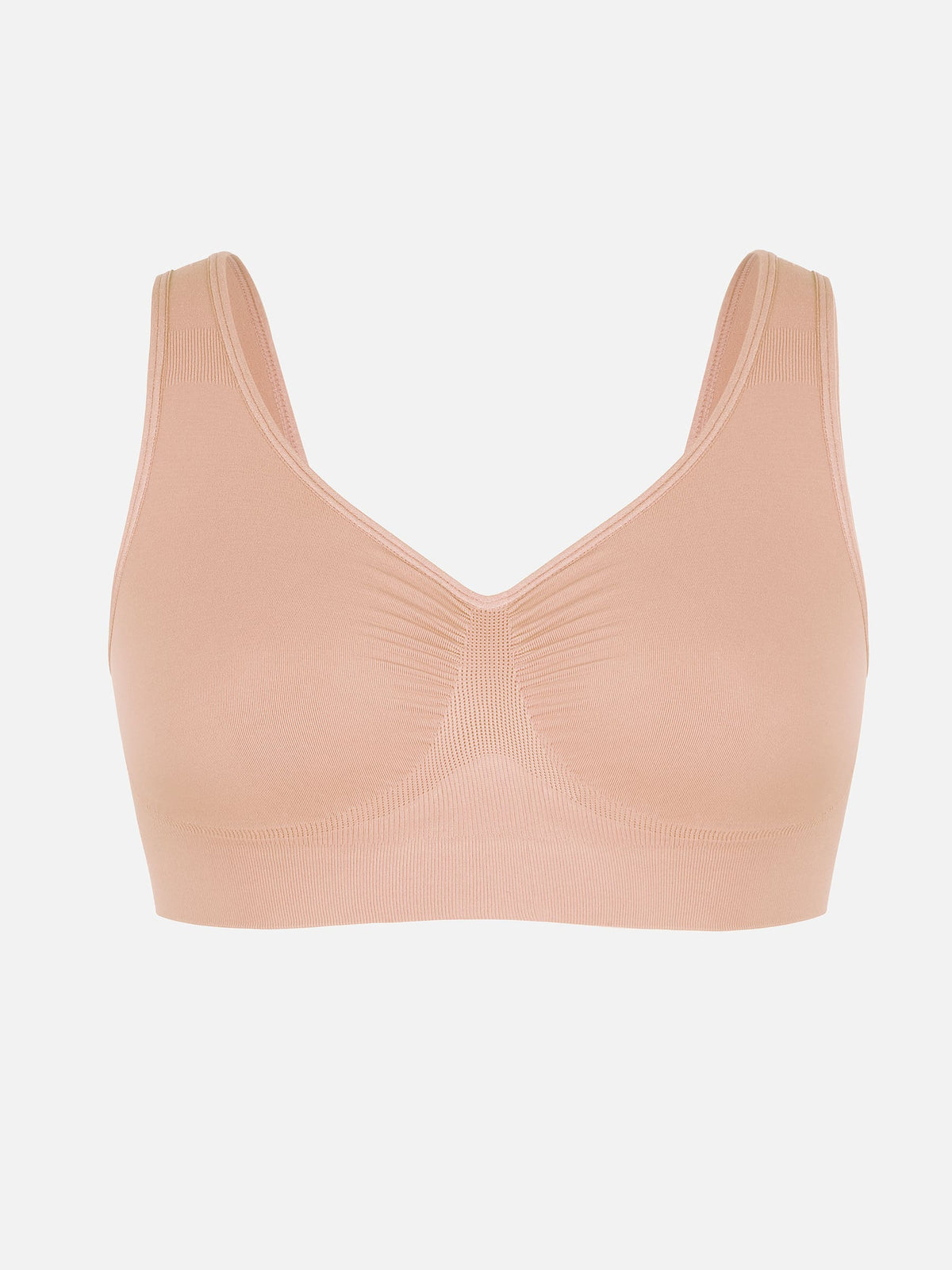 Soutien-gorge quotidien sans armatures à larges bretelles