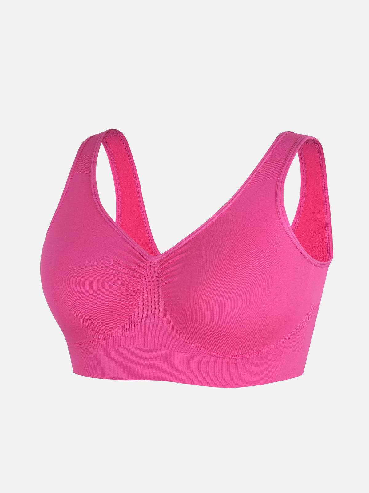 Soutien-gorge quotidien sans armatures à larges bretelles