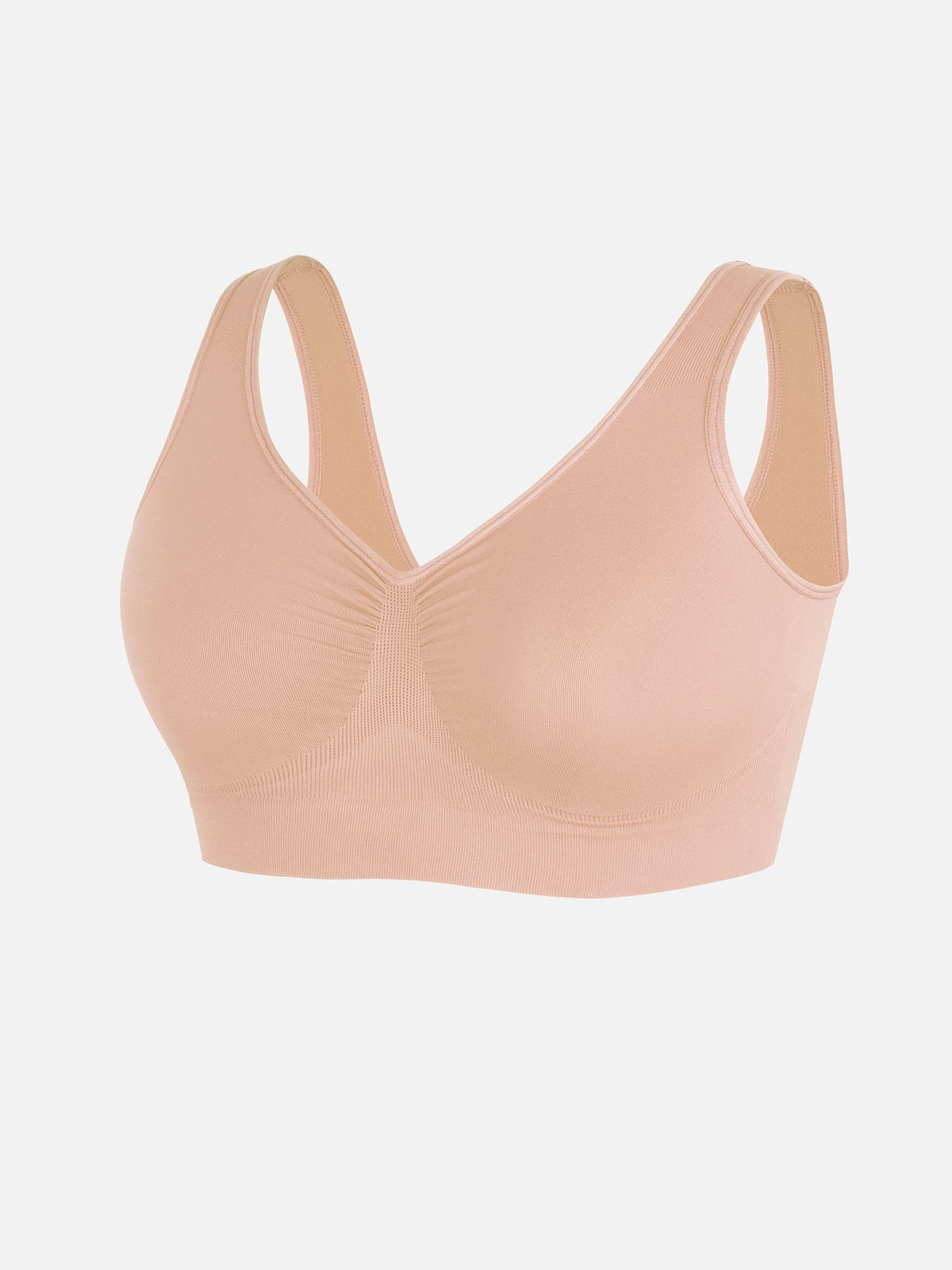 Soutien-gorge quotidien sans armatures à larges bretelles