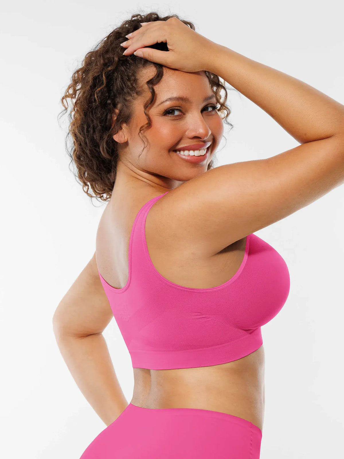 Soutien-gorge quotidien sans armatures à larges bretelles