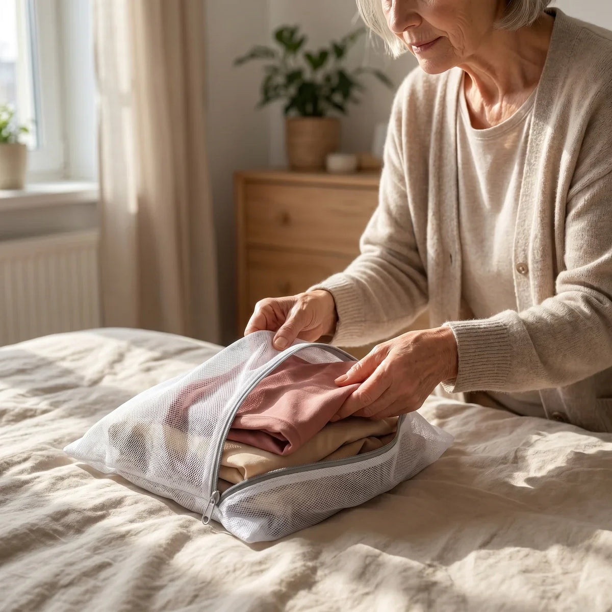 Sac de lavage en machine